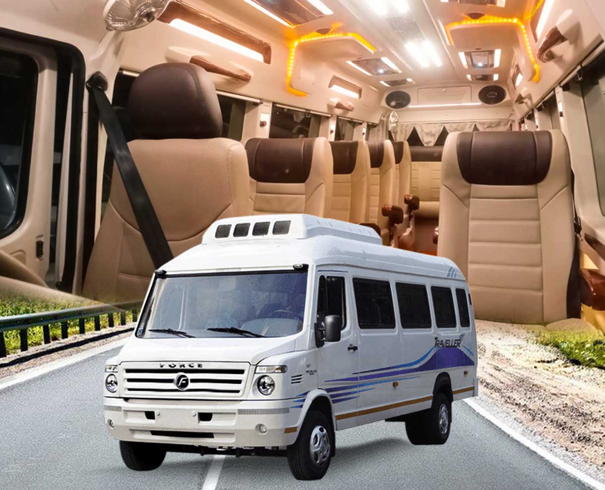Maharaja Tempo Traveller Hire in Delhi